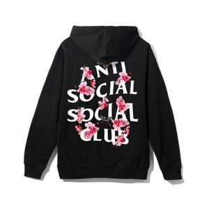 Anti Social Social Club Kkoch Black Zip